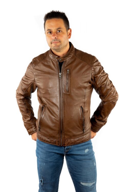 Chaqueta de piel AGENT - Imagen 4