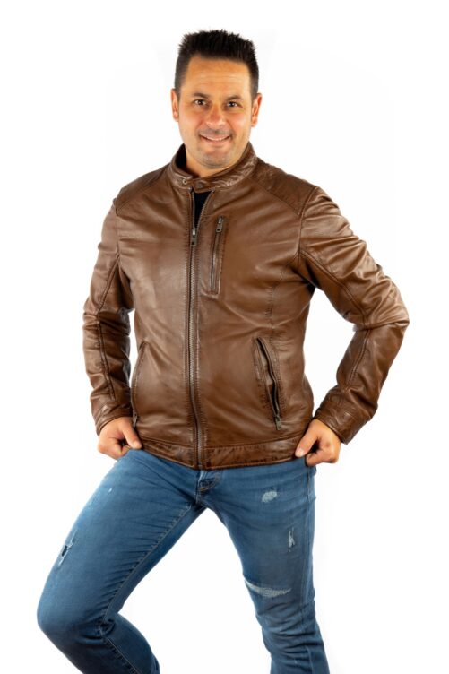 Chaqueta de piel AGENT