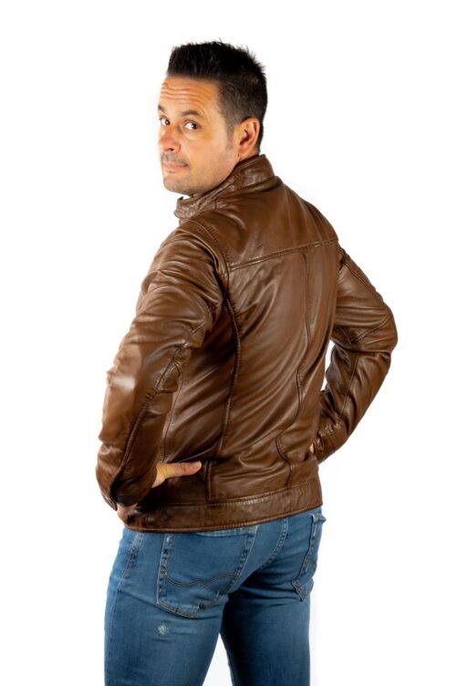 Chaqueta de piel AGENT - Imagen 6