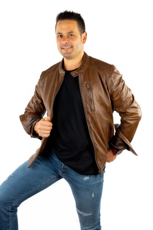 Chaqueta de piel AGENT - Imagen 10