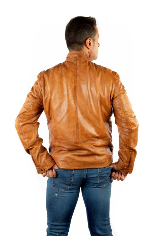 Chaqueta de piel básica BRYAN - Imagen 12