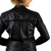 Chaqueta de piel y neopreno KDOS - Imagen 8