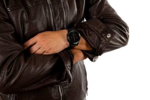 Lederjacke mit Kragen GEOR – Bild 5