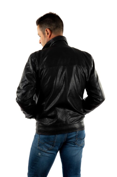 Lederjacke mit Kragen GEOR – Bild 8