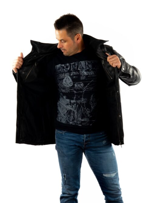 Chaquetón de piel fina MURRY - Imagen 4