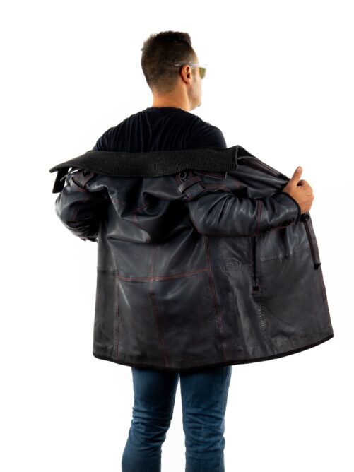 Matte Lederjacke CIRTON – Bild 9