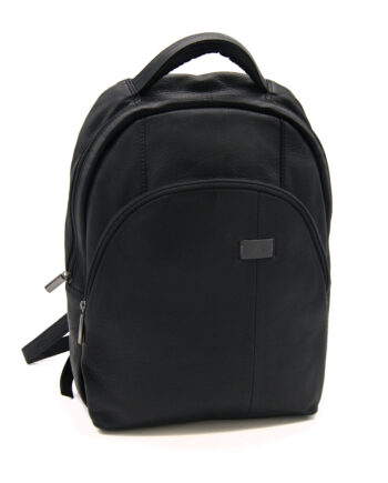 Mochila grande de piel