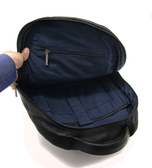 Mochila grande de piel - Imagen 3