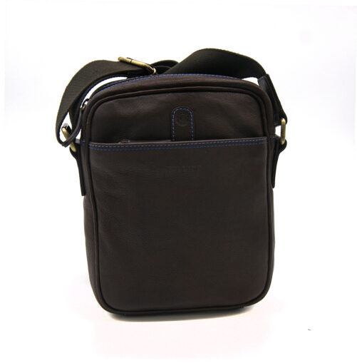 Ledertasche mit Schulterriemen