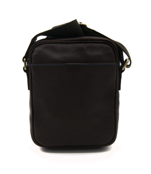 Ledertasche mit Schulterriemen – Bild 3