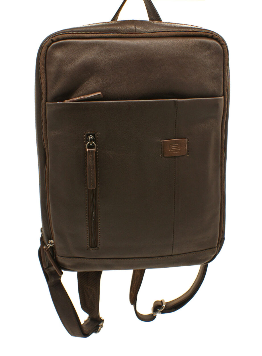 Mochila de piel