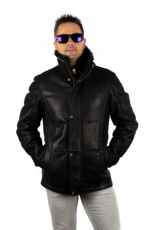 Chaquetón de piel dobleface VICTOR
