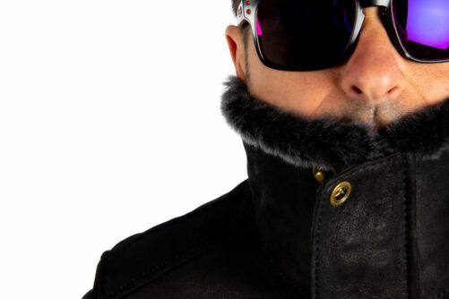 Chaquetón de piel dobleface VICTOR - Imagen 7