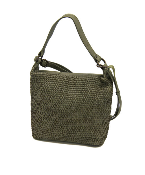 Geflochtene Ledertasche