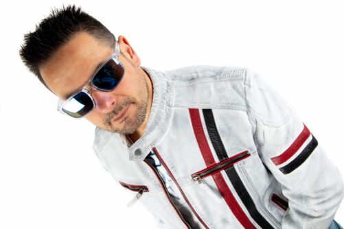 Leder-Bikerjacke GUNS – Bild 12