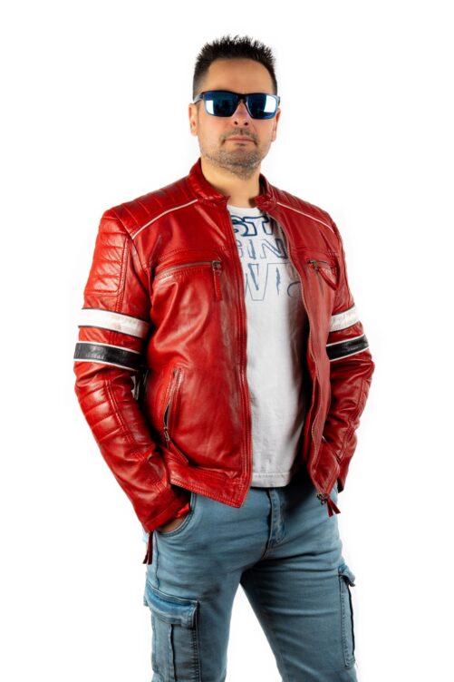 Chaqueta biker TOM