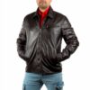 Chaqueta básica de piel BOX - Imagen 3