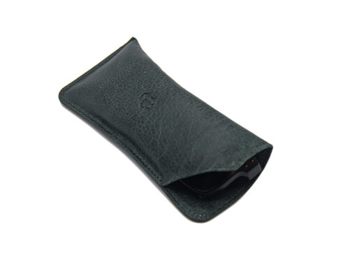 Funda gafas de piel