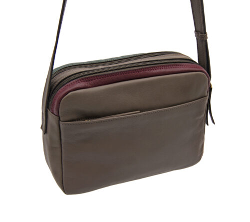 Bolso de piel multicolor - Imagen 13
