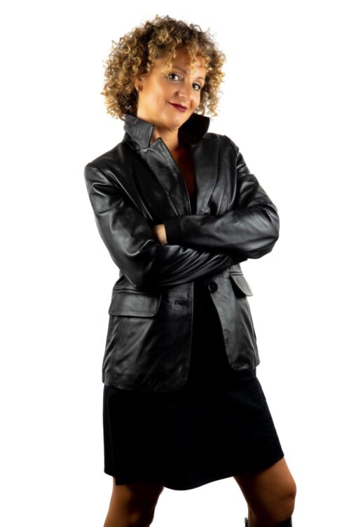 Lederblazer, CRISTINA