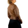 Chaqueta biker de piel, PRINCES - Imagen 5