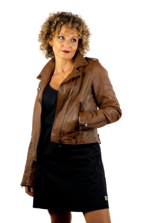Chaqueta biker de piel, PRINCES