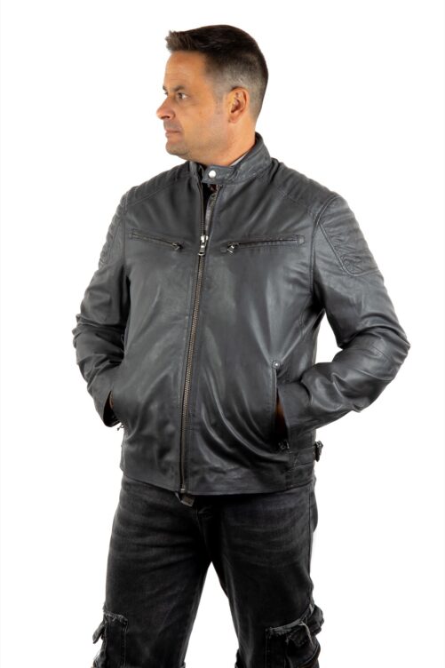 Chaqueta biker HARVEY - Imagen 9