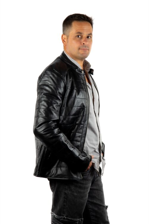 Chaqueta de piel KNIGHT