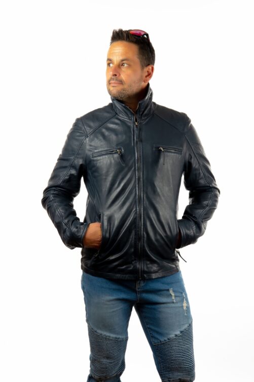 Chaqueta de piel BUGATTI