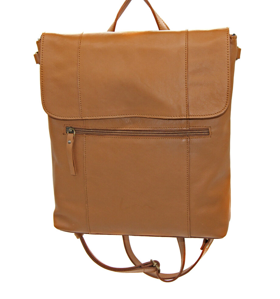 Bolso / mochila de piel
