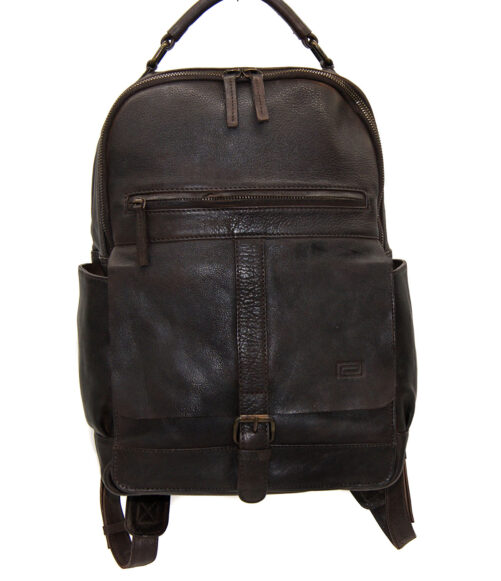 Mochila unisex de piel rustica - Imagen 9