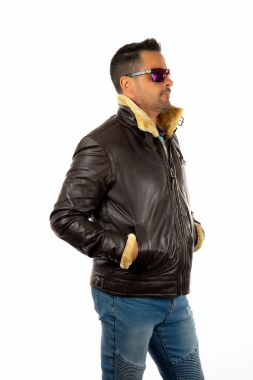 Chaqueta de piel, IVAN - Imagen 3