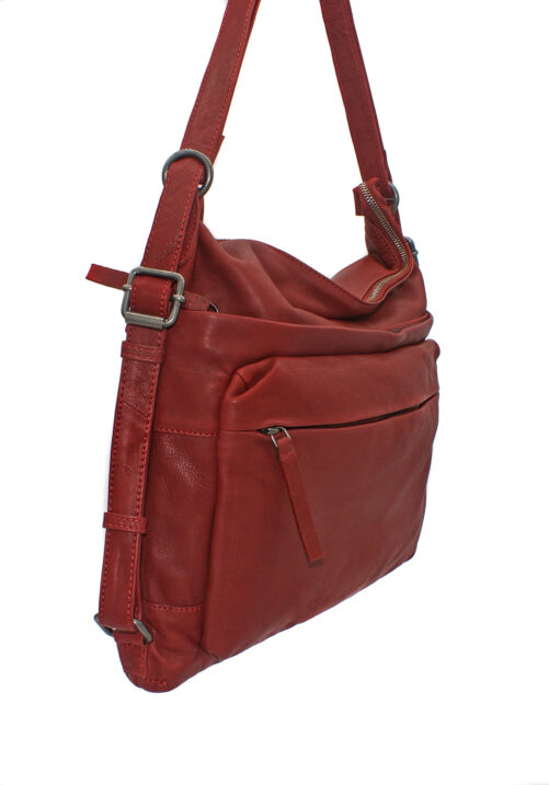 Bolso/ mochila de piel - Imagen 2