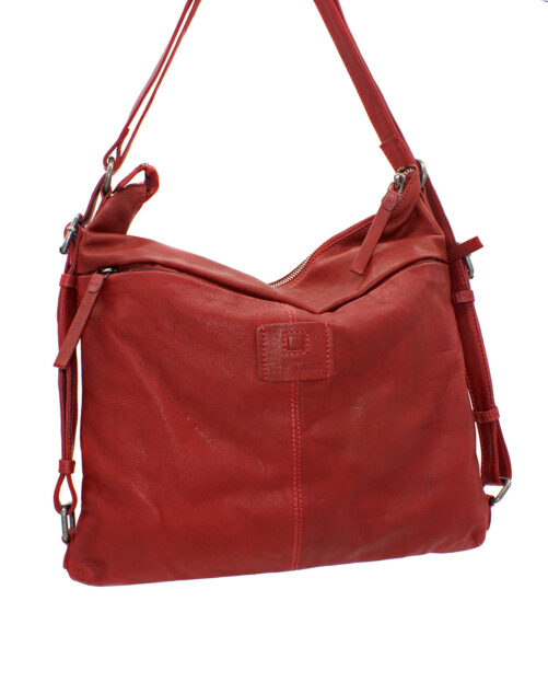 Bolso/ mochila de piel - Imagen 3