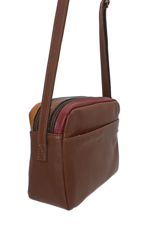 Bolso de piel multicolor - Imagen 15