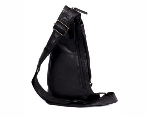 Satteltaschen-Rucksack aus Leder – Bild 5