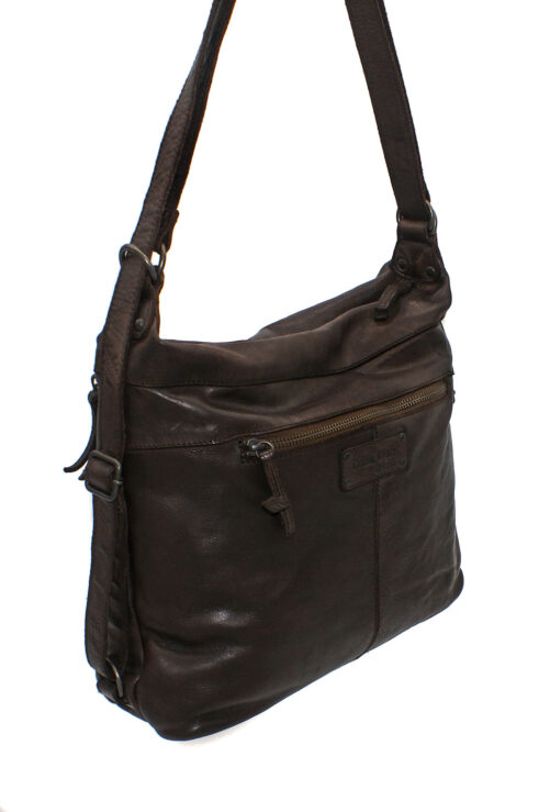 Bolso / mochila de piel. - Imagen 3