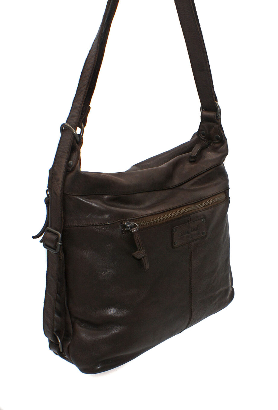 Bolso / mochila de piel.