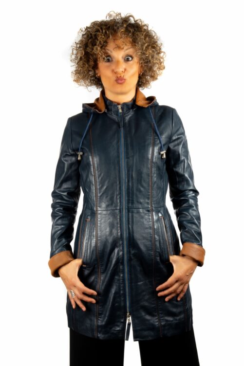 Lederjacke, CLAUDIA