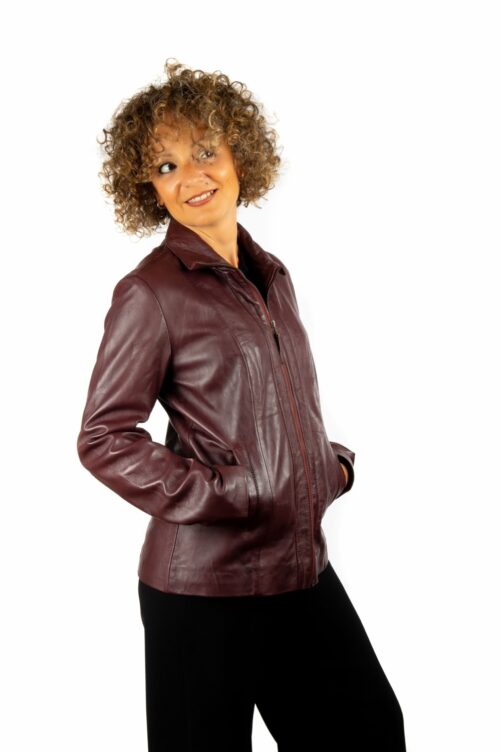 Lederjacke, NEW LADIE