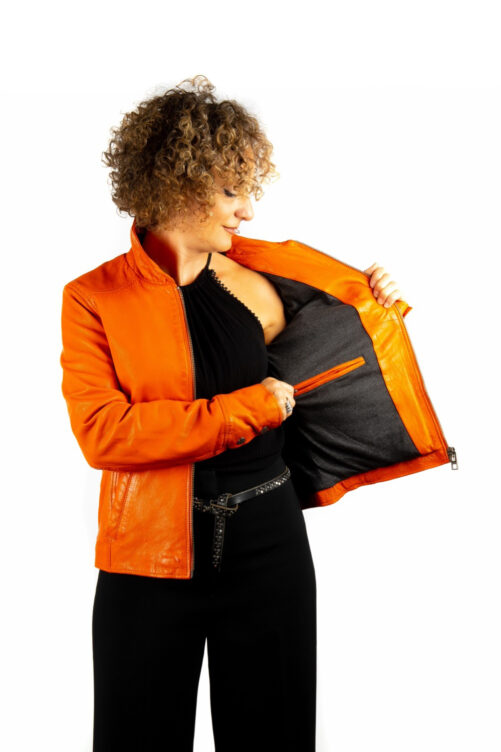 Chaqueta de piel BEA - Imagen 4