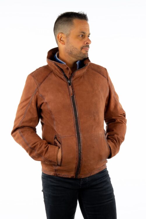 Chaqueta de nobuk ZORDAL - Imagen 2