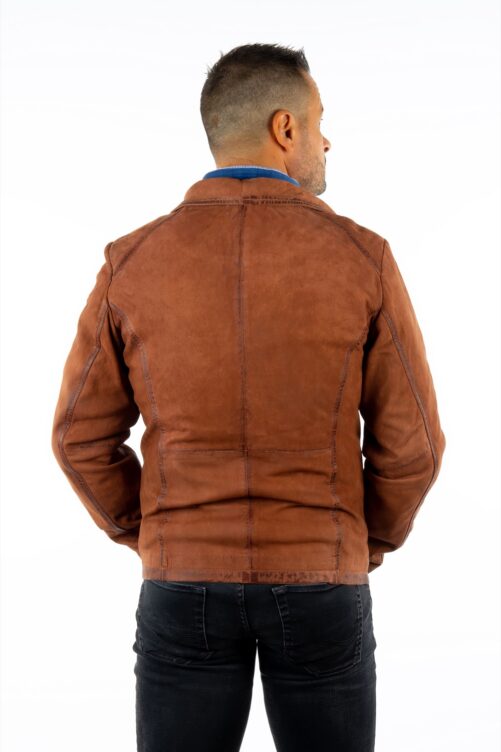 Chaqueta de nobuk ZORDAL - Imagen 3