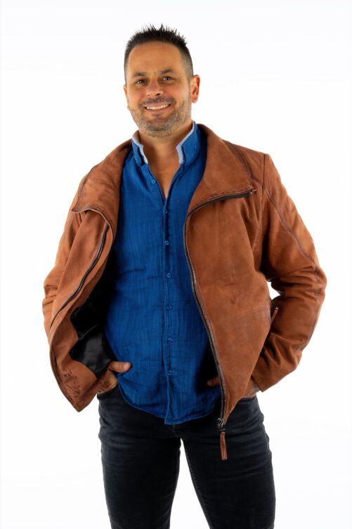 Chaqueta de nobuk ZORDAL - Imagen 6