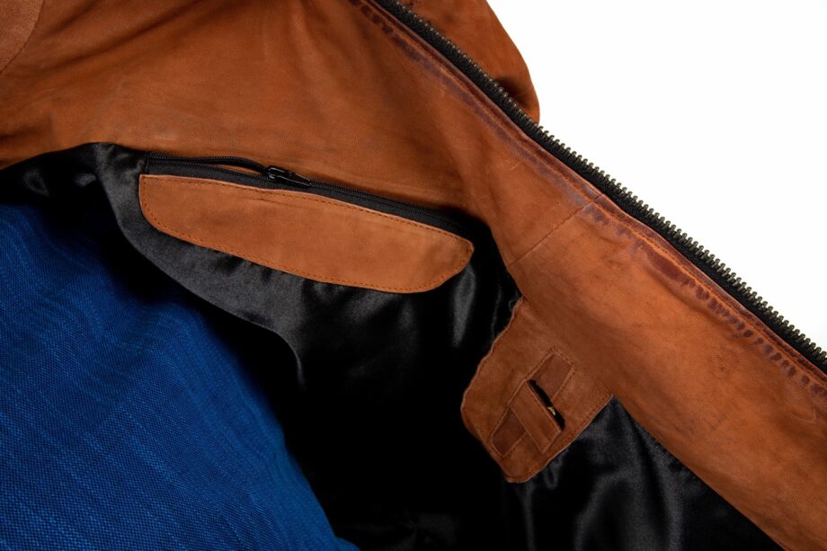 Chaqueta de nobuk ZORDAL