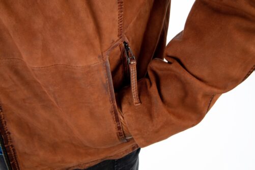 Chaqueta de nobuk ZORDAL - Imagen 9