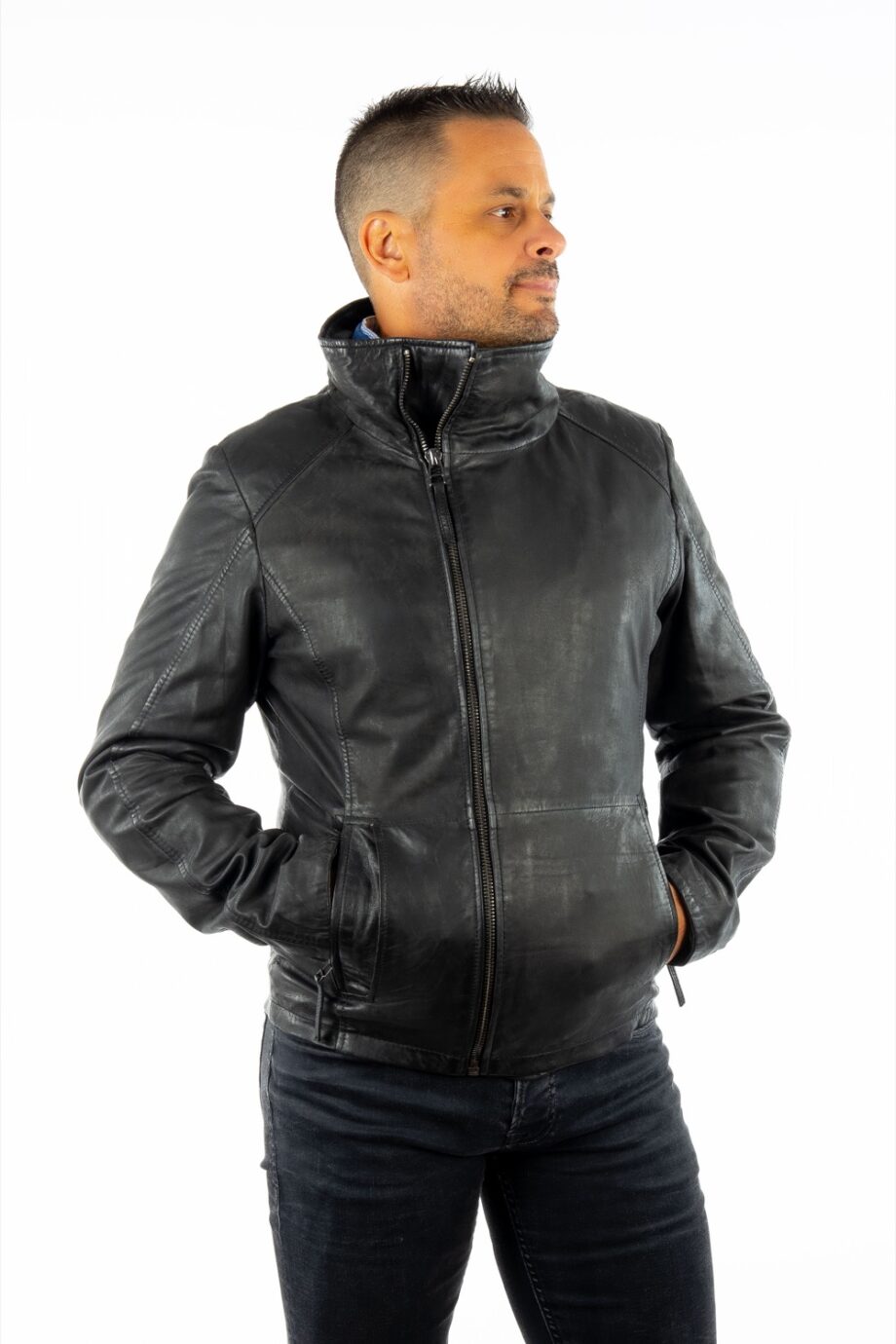 Chaqueta de nobuk ZORDAL