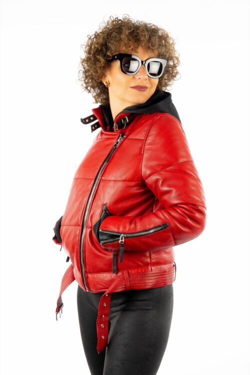 Chaqueta de piel GRULLA - Imagen 2