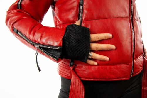 Chaqueta de piel GRULLA - Imagen 6