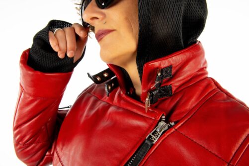 Chaqueta de piel GRULLA - Imagen 7